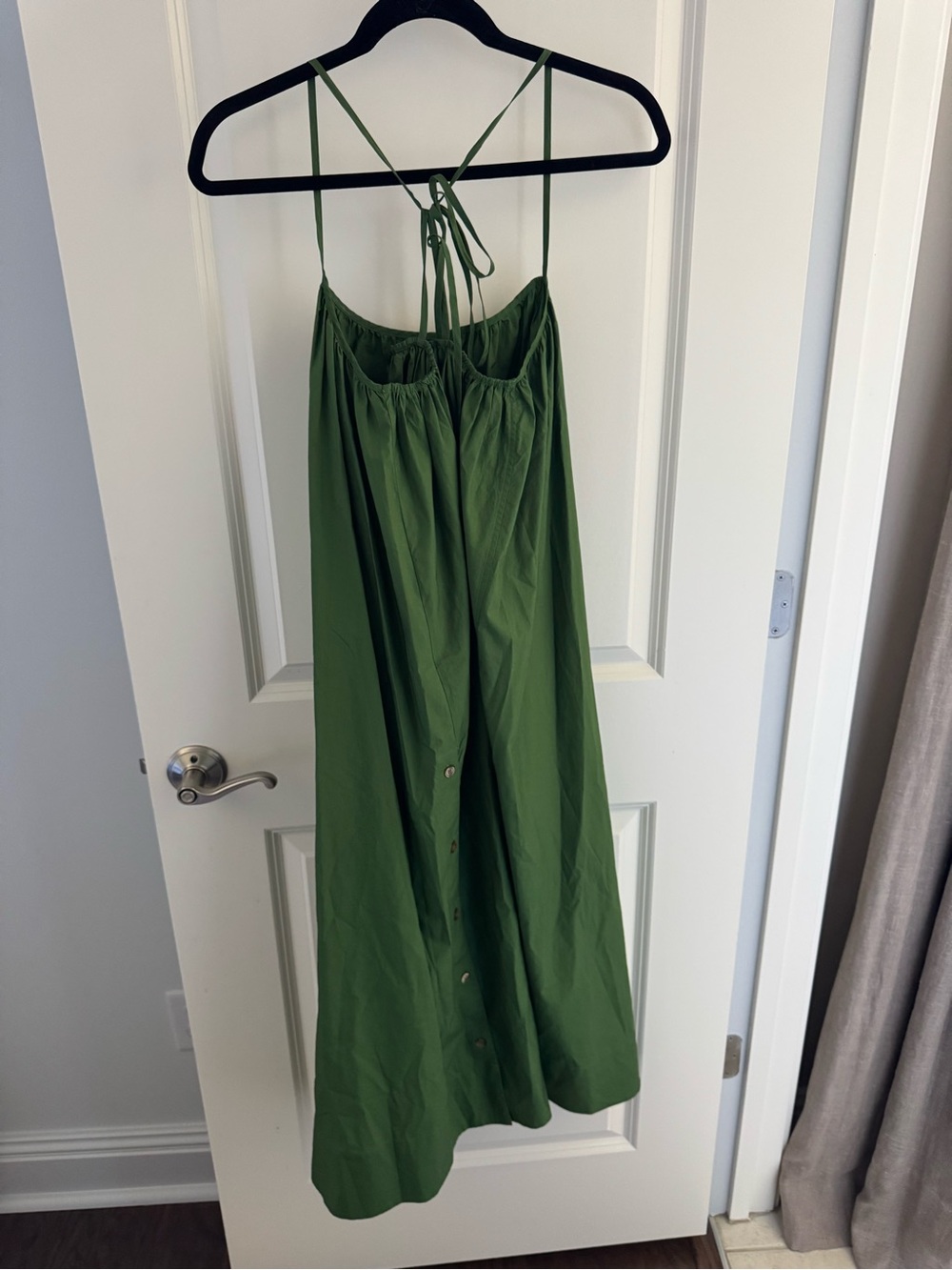 Soeur Arielle Green Cotton Maxi Dress - Picture 7 of 8